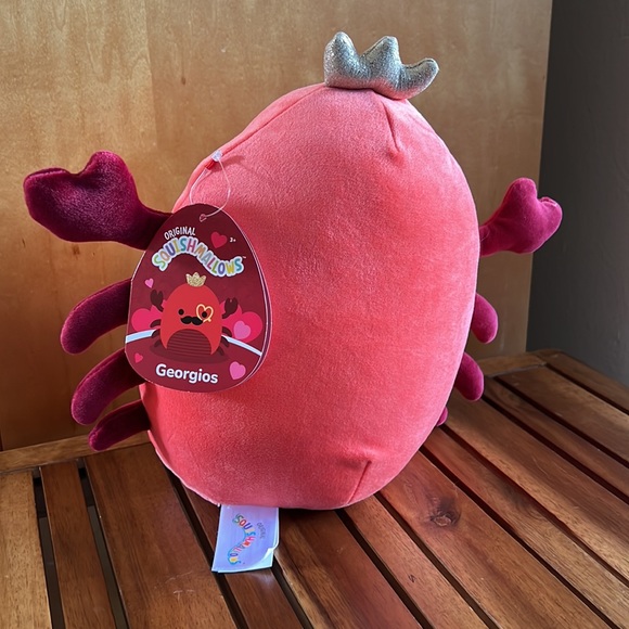 Squishmallows Toys Nwt 8 King Crab Squishmallow Valentines